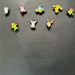 Digimon croc charms